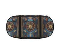 XZDLYY Portable Lightweight Holy Visions Pencil Bag Cosmetic Storage Bag for Stationery, and Small Items