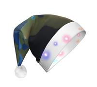 XZDPY Beyond Earth Christmas Light-Up Decorative Hat for Adults, Holiday Hat for Party and Festival