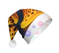 XZDPY Neural Networks Christmas Light-Up Decorative Hat for Adults, Holiday Hat for Party and Festival
