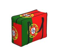 XZDPY Portuguese flag Large Capacity Polyester Shopping Tote Bag Full Print Foldable For Outdoor Camping Beach Travel