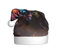 XZDPY Strange Insects Christmas Hat for Adult, Holiday Party Costume Accessory, Santa Claus Event Headwear