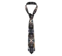 XZDZDG North American bison Men's Necktie: Soft and Comfortable Fabric, Durable Design, Perfect for Business and Special Occasions