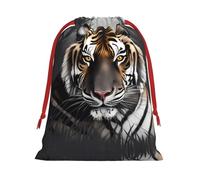 XZDZDG Tiger at rest Soft Plush Drawstring Storage Bag for Festivals and Everyday Use