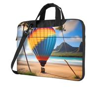 XZDZWK 13 inch Shockproof Laptop Bag Unique Hawaii Hot Air Balloon Pattern Light and Easy To Carry Suitable for Business Trips