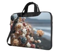 XZDZWK 15.6 inch Shockproof Laptop Bag Unique Frosted Bloom Pattern Light and Easy To Carry Suitable for Business Trips