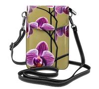 XZDZWK Beautiful Orchids Lightweight Anti-Theft Messenger Bag Small Wear-Resistant Portable and Practical for Travel and Daily Use