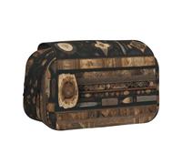 XZDZWK Bohemian Style Clamshell Pen Case Stylish and Large Capacity Design Suitable for Students and Business Travelers