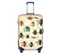 XZDZWK Cartoon Small Insects Suitcase Covers S Scratch Proof and Dust Proof with Personalized Design for Travel Business and Outdoor Use