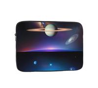 XZDZWK Cosmic Saturn Laptop Bag Convenient Shockproof 12 inch Stylish Print for Business Travel Work and Office