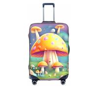XZDZWK Fantasy Dream Mushroom Suitcase Covers XL Scratch Proof and Dust Proof with Personalized Design for Travel Business and Outdoor Use