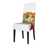 XZDZWK Flag of Florida Pattern Chair Covers Elasticity Protective Case Scratch-Resistant Print Comfortable Easy to Install