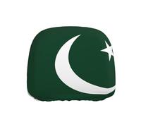 XZDZWK Flag of Pakistan Car Headrest Cover Universal Elastic Protective Interior Accessories with Most Vehicles