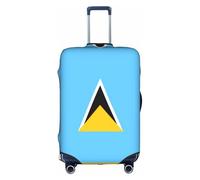 XZDZWK Flag of Saint Lucia Suitcase Covers S Scratch Proof and Dust Proof with Personalized Design for Travel Business and Outdoor Use