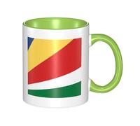 XZDZWK Flag of Seychelles Classic Mug Stylish Durable and Green Fade-Resistant Suitable for Home Office and Restaurant Use