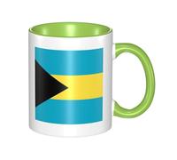 XZDZWK Flag of The Bahamas Classic Mug Stylish Durable and Green Fade-Resistant Suitable for Home Office and Restaurant Use
