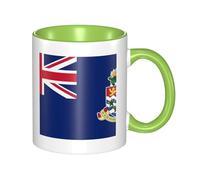 XZDZWK Flag of The Cayman Islands Classic Mug Stylish Durable and Green Fade-Resistant Suitable for Home Office and Restaurant Use