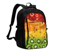 XZDZWK Fresh fruit Versatile Travel Backpack Light Simple Independent Compartment Large Capacity Multi-pocket