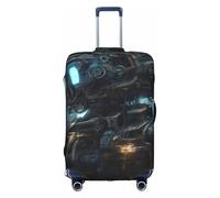 XZDZWK Future Robot Suitcase Covers S Scratch Proof and Dust Proof with Personalized Design for Travel Business and Outdoor Use
