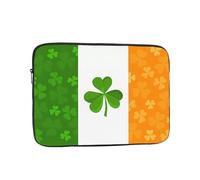 XZDZWK irish flag Laptop Bag Convenient Shockproof 12 inch Stylish Print for Business Travel Work and Office