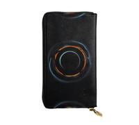 XZDZWK Large Capacity Mysterious Cosmic Black Holes Handheld Wallet Soft Material Multifunctional Design Anti-Loss Privacy Protection