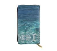 XZDZWK Large Capacity The Deep Ocean Handheld Wallet Soft Material Multifunctional Design Anti-Loss Privacy Protection