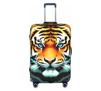 XZDZWK Little Fat Tiger Head Suitcase Covers S Scratch Proof and Dust Proof with Personalized Design for Travel Business and Outdoor Use