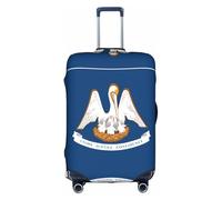 XZDZWK Louisiana State Flag Suitcase Covers S Scratch Proof and Dust Proof with Personalized Design for Travel Business and Outdoor Use