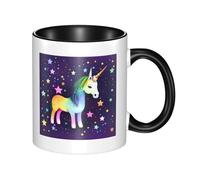 XZDZWK One-Horse Star Classic Mug Stylish Durable and Black Fade-Resistant Suitable for Home Office and Restaurant Use