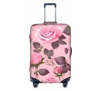 XZDZWK Pretty Pink Roses Suitcase Covers S Scratch Proof and Dust Proof with Personalized Design for Travel Business and Outdoor Use