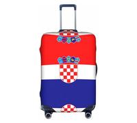 XZDZWK Republic of Croatia Flag Suitcase Covers S Scratch Proof and Dust Proof with Personalized Design for Travel Business and Outdoor Use