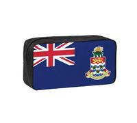 XZDZWK Simple and Spacious Flag of The Cayman Islands Pen Case Durable Convenient for Storage Outings Sketches Business Trips