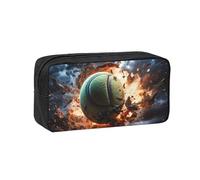 XZDZWK Simple and Spacious Lightning Fever Tennis Pen Case Durable Convenient for Storage Outings Sketches Business Trips