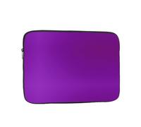 XZDZWK Solid color dark purple Laptop Bag Convenient Shockproof 10 inch Stylish Print for Business Travel Work and Office