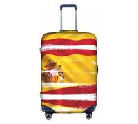 XZDZWK Spain Flag Suitcase Covers M Scratch Proof and Dust Proof with Personalized Design for Travel Business and Outdoor Use