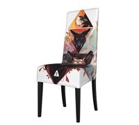XZDZWK Wolves and Reindeer Pattern Chair Covers Elasticity Protective Case Scratch-Resistant Print Comfortable Easy to Install
