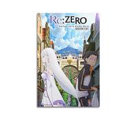 xze Anime Re Zero Poster Room Decorative Canvas Posters Aesthetic Poster Print Wall Art Decor Posters 12x18inch(30x45cm) Unframe-style