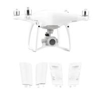 XZEIT Drone accessories 4pcs Phantom 4 Pro/Pro V2.0 Drone Landing Gear Antenna Cover Replacement Legs Cover Cap Repair Parts Replace Accessories