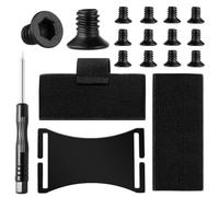 XZESH Wallet Elastic Band Replacement Compatible with Ridge Wallets, Wallet Accessories Parts Kit for Ridge, With 12 Screws, Screwdriver, Cash Strap