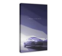 XZGTHYTYUY I Believe in The Future Canvas Poster Bedroom Decor Landscape Office Room Decor Gift 24x36inch(60x90cm)
