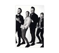 XZGTHYTYUY Legendary Band Westlife Black And White Canvas Poster Wall Art Decor Print Picture Paintings for Living Room Bedroom Decoration 24x36inch(60x90cm)