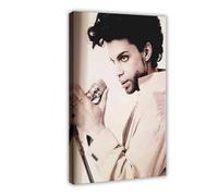 XZGTHYTYUY Legendary Singer Prince Rogers Nelson Canvas Poster Wall Art Decor Print Picture Paintings for Living Room Bedroom Decoration 20x30inch(50x75cm)