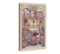XZGTHYTYUY The Princess Bride Movie Poster Canvas Poster Wall Art Decor Print Picture Paintings for Living Room Bedroom Decoration 12x18inch(30x45cm)