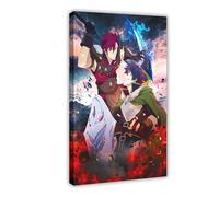 XZGTHYTYUY The Rise of The Manga And Anime Shield Heroes Canvas Poster Wall Art Decor Print Picture Paintings for Living Room Bedroom Decoration 24x36inch(60x90cm)
