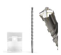 XZH SDS Plus Masonry Drill Bits - 12mm x 260mm, Professional Tungsten Carbide Cross Tip, Long SDS Hammer Drill Bits for Wall, Stone, Concrete, Brick