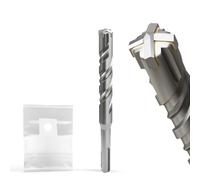 XZH SDS Plus Masonry Drill Bits - 16mm x 160mm, Professional Tungsten Carbide Cross Tip, Long SDS Hammer Drill Bits for Wall, Stone, Concrete, Brick