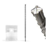 XZH SDS Plus Masonry Drill Bits - 16mm x 460mm, Professional Tungsten Carbide Cross Tip, Long SDS Hammer Drill Bits for Wall, Stone, Concrete, Brick