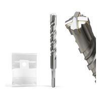 XZH SDS Plus Masonry Drill Bits - 18mm x 210mm, Professional Tungsten Carbide Cross Tip, Long SDS Hammer Drill Bits for Wall, Stone, Concrete, Brick