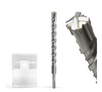 XZH SDS Plus Masonry Drill Bits - 18mm x 260mm, Professional Tungsten Carbide Cross Tip, Long SDS Hammer Drill Bits for Wall, Stone, Concrete, Brick