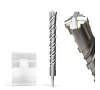 XZH SDS Plus Masonry Drill Bits - 30mm x 310mm, Professional Tungsten Carbide Cross Tip, Long SDS Hammer Drill Bits for Wall, Stone, Concrete, Brick