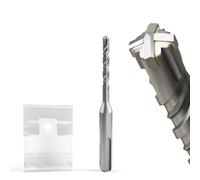 XZH SDS Plus Masonry Drill Bits - 5mm x 110mm, Professional Tungsten Carbide Cross Tip, Long SDS Hammer Drill Bits for Wall, Stone, Concrete, Brick